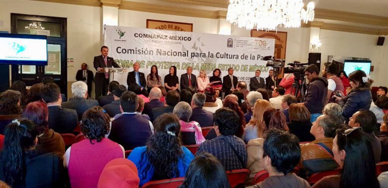 COMNAPAZ RECONOCE A TLALNEPANTLA COMO UN  MUNICIPIO QUE PROMUEVE LA CULTURA DE PAZ